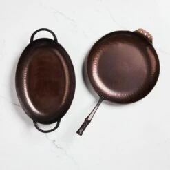 Smithey Ironware Carbon Steel Oval Roaster -Zwiling Grill Shop 02252020 SmitheyIronwareWarehouse PRODUCT12474 720x ff0098a0 07d0 4ac0 aaaf 7c2cc5247ea1