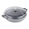 Staub 3.5 Qt. Braiser W/ Glass Lid