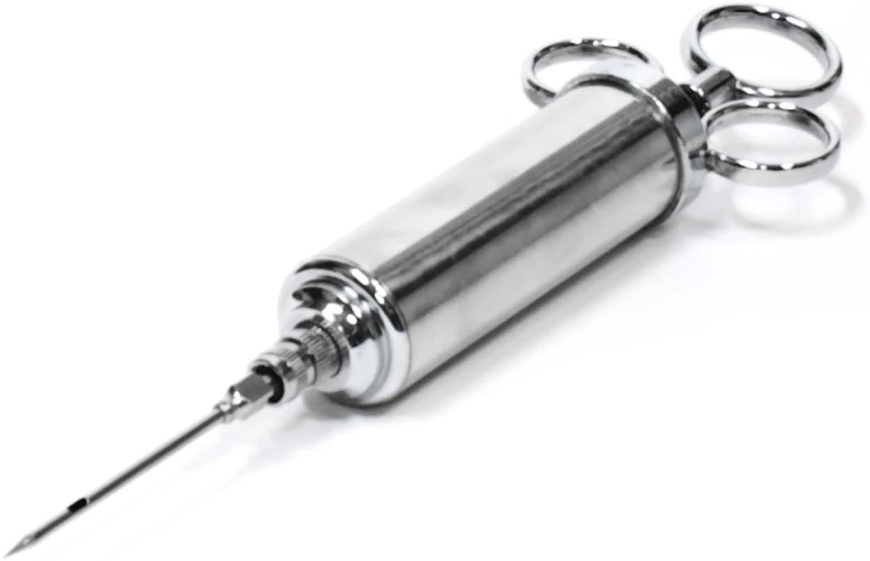 Charcoal Companion Stainless Marinade Injector 1 Charcoal Companion Stainless Marinade Injector