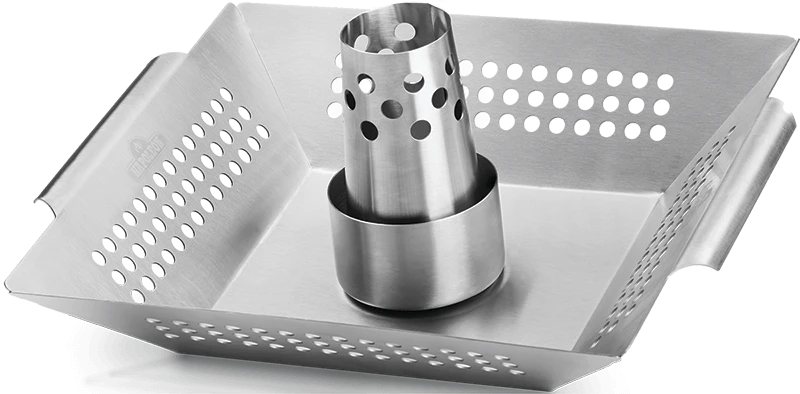 Napoleon Stainless Steel Chicken Roaster & Wok 56024 1 Napoleon Stainless Steel Chicken Roaster & Wok 56024