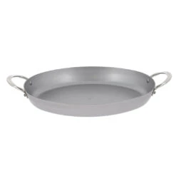 De Buyer MINERAL B Carbon Steel Oval Roasting Pan -Zwiling Grill Shop 5651 36 packshot 1