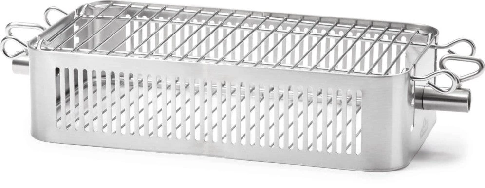 Napoleon Flat Stainless Steel Rotisserie Basket 2 Napoleon Flat Stainless Steel Rotisserie Basket - Image 2