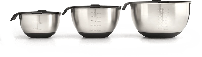 Napoleon 3 Piece Marinating Bowl Set 70042 1 Napoleon 3 Piece Marinating Bowl Set 70042