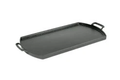 Lodge Blacklock *77* 10 X 20 Inch Triple Seasoned Cast Iron Double Burner Griddle -Zwiling Grill Shop BL77DG 9W2A2363