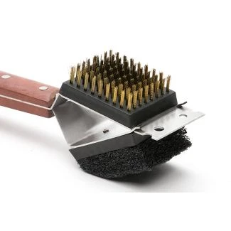 Outset Rosewood 3-in-1 Grill Brush 3 Outset Rosewood 3-in-1 Grill Brush - Image 3