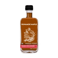 Runamok: Holiday Spice Infused Maple Syrup