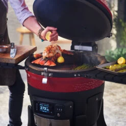 Kamado Joe Konnected Joe Digital Charcoal Grill And Smoker IN-STOCK NOW -Zwiling Grill Shop KJ15041123 15 LifestyleFood