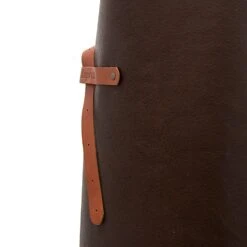 Xapron Kansas Leather Apron -Zwiling Grill Shop Kansas Brown Zoom