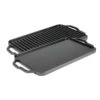 Lodge Chef Collection 19.5 X 10 Inch Cast Iron Reversible Grill/Griddle