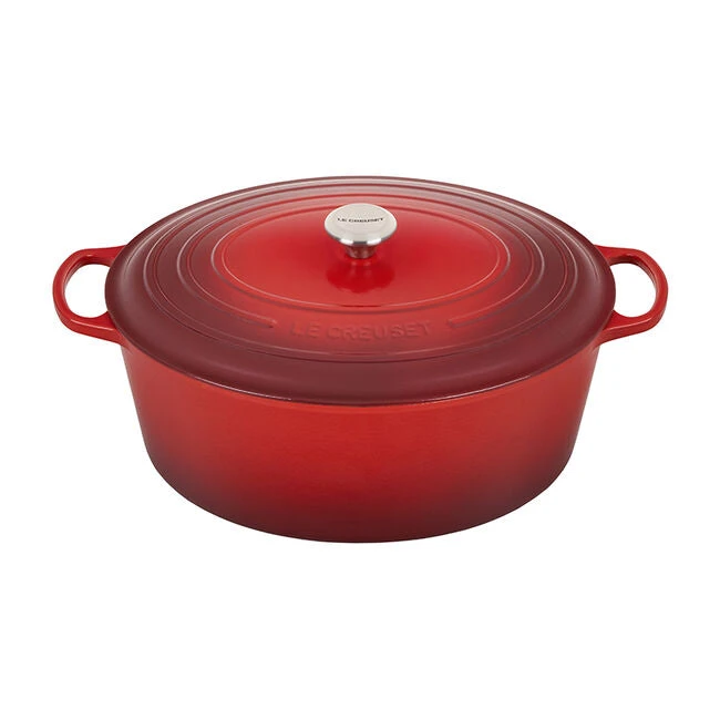 Le Creuset Oval Dutch Oven 15 1/2 Qt. Goose Pot 1 Le Creuset Oval Dutch Oven 15 1/2 Qt. Goose Pot
