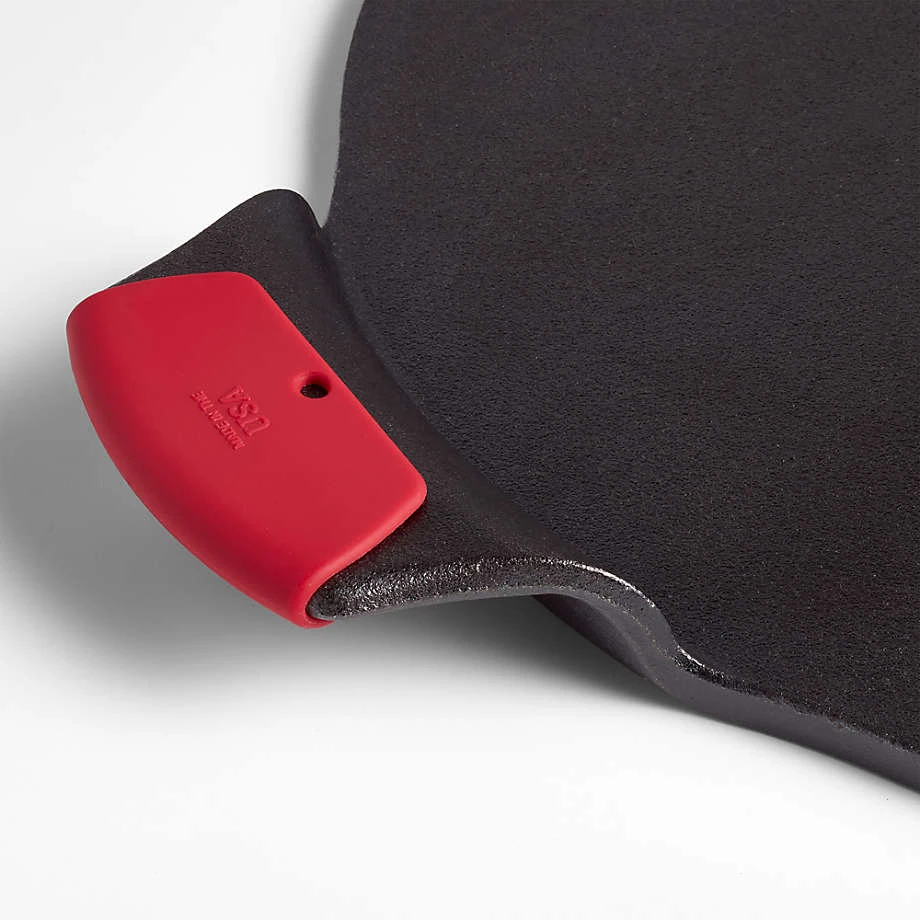 Lodge 15" Pizza Pan W/ Silicone Grip 2 Lodge 15" Pizza Pan W/ Silicone Grip - Image 2