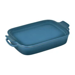 Le Creuset Rectangular Dish W/ Platter Lid -Zwiling Grill Shop PG2015 137D