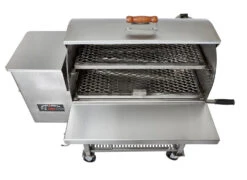Stainless Steel Maverick 850 Wood Pellet Grill -Zwiling Grill Shop Pitts and Spitts0173