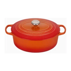 Le Creuset Oval Dutch Oven 6 3/4 Qt. -Zwiling Grill Shop RS12581 LS2502 312SS lpr