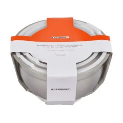 Le Creuset Stainless Steel Mixing Bowls With Lids, Set Of 3 -Zwiling Grill Shop RS18025 220813 LCP ex4308 lpr