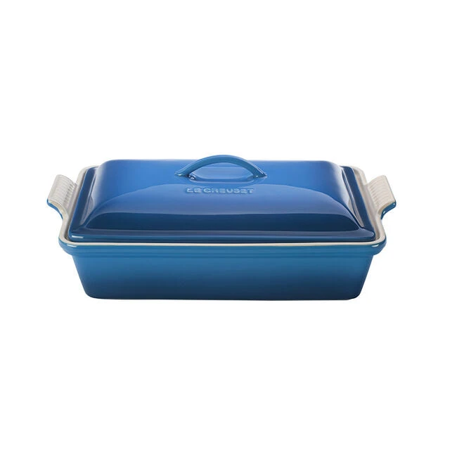 Le Creuset Heritage Covered Rectangular Casserole Dish 4 Qt. 5 Le Creuset Heritage Covered Rectangular Casserole Dish 4 Qt. - Image 5