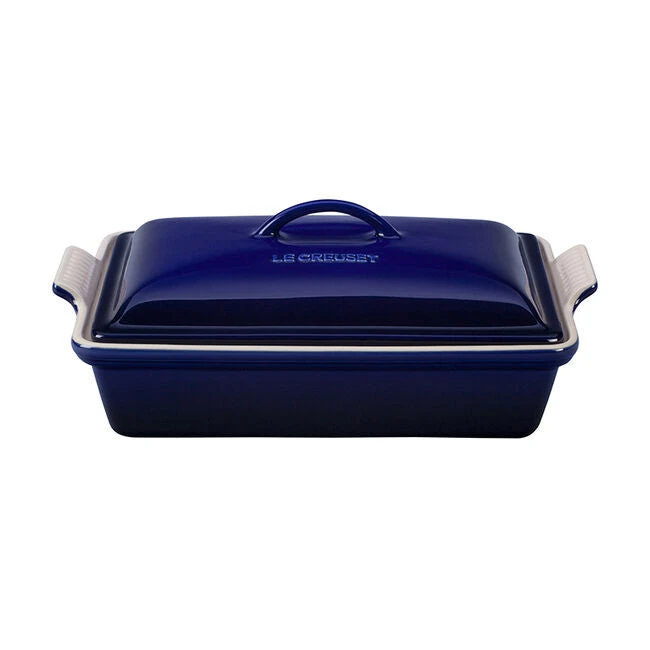 Le Creuset Heritage Covered Rectangular Casserole Dish 4 Qt. 2 Le Creuset Heritage Covered Rectangular Casserole Dish 4 Qt. - Image 2