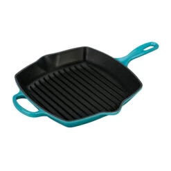 Le Creuset Signature Square Skillet Grill -Zwiling Grill Shop RS6740 LS2021 2617 lpr