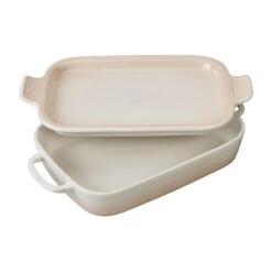 Le Creuset Rectangular Dish W/ Platter Lid -Zwiling Grill Shop RS9259 PG2015 13716 2 lpr