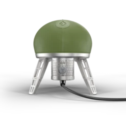 Gozney Roccbox Outdoor Pizza Oven - Olive Green -Zwiling Grill Shop RoccboxRearGasLimeGreenBlackPipe 360x 4109637c 9095 482d b8db c769f4584c79