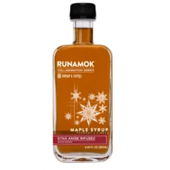 Runamok: Winter Harvest Star Anise Infused Maple Syrup