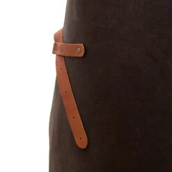 Xapron Utah Leather Apron -Zwiling Grill Shop Utah Choco Zoom