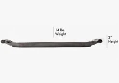 Finex Cast Iron Double Burner Griddle -Zwiling Grill Shop dimensions griddle 18 side