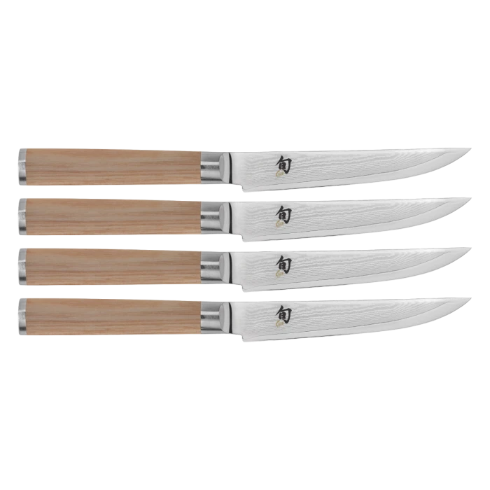 Shun Classic Blonde 4-Piece Steak Knife Set 1 Shun Classic Blonde 4-Piece Steak Knife Set