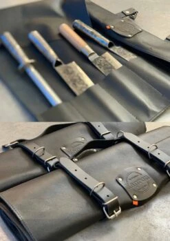 Xapron XL Leather Knife Roll -Zwiling Grill Shop image001