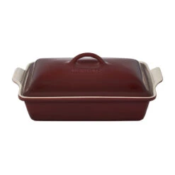 Le Creuset Heritage Covered Rectangular Casserole Dish 4 Qt. 23 Le Creuset Heritage Covered Rectangular Casserole Dish 4 Qt. -Zwiling Grill Shop pg07053a 33949
