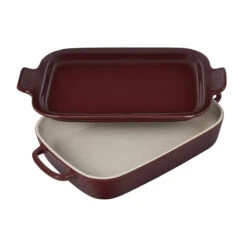 Le Creuset Rectangular Dish W/ Platter Lid -Zwiling Grill Shop pg2015 13949 5